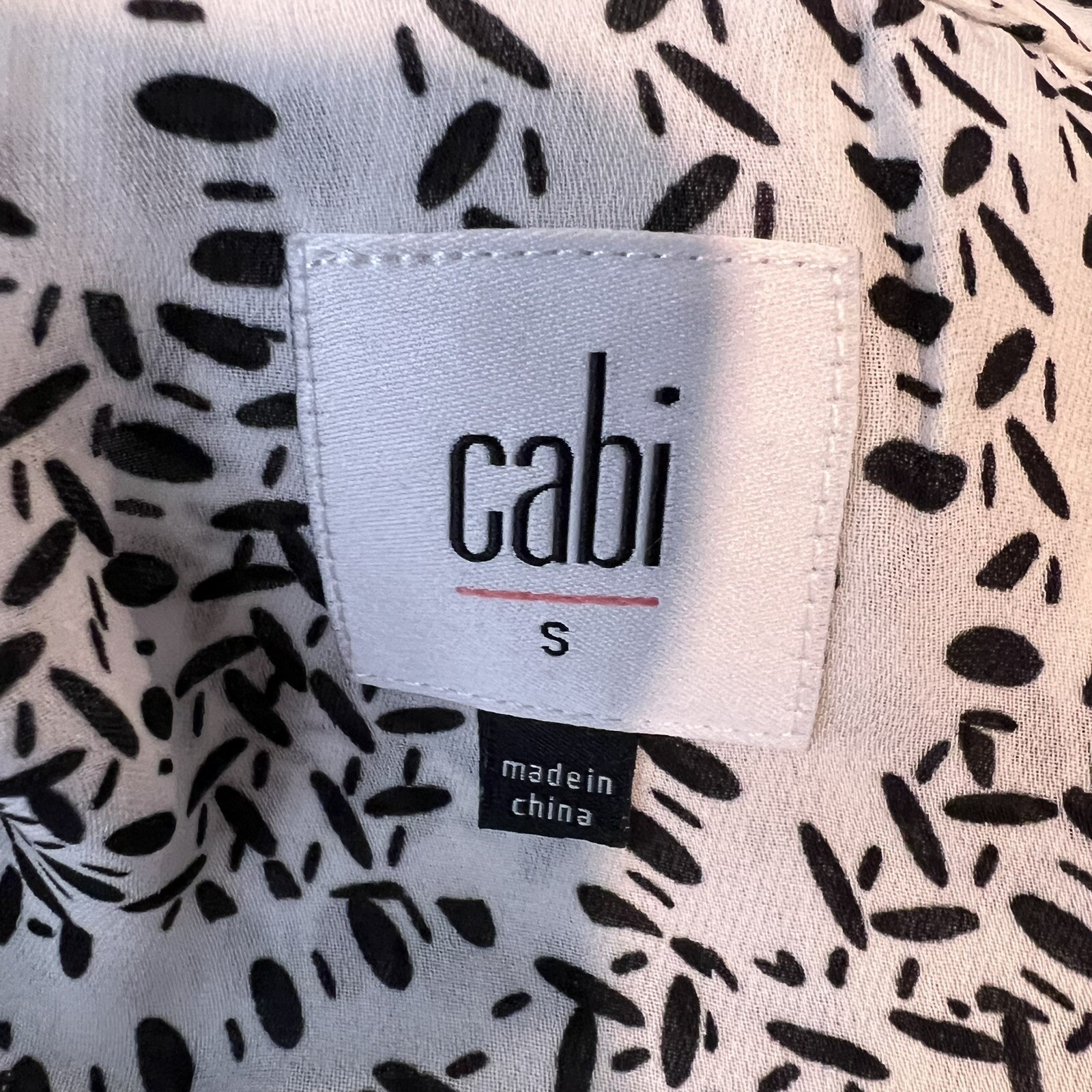 Cabi Split Back Button Down Blouse Top Style 3255… - image 2