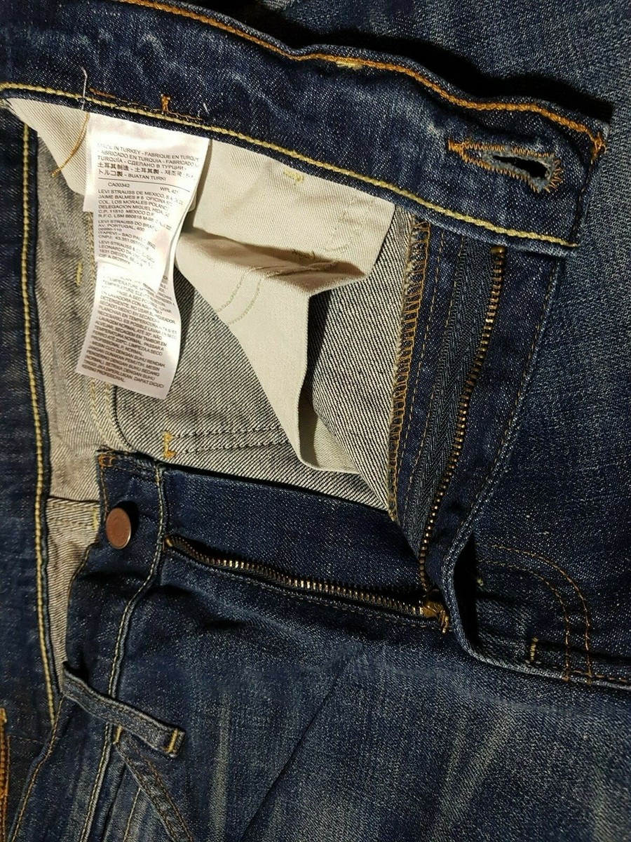 Vintage Clothing Levi's 606 Orange Tab Big E Size 32 X 34(32 x 32