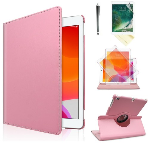 iPad 9th 8th 7th Generation 10.2 inch 360 Rotating PU Leather Smart Stand Case - Picture 15 of 52