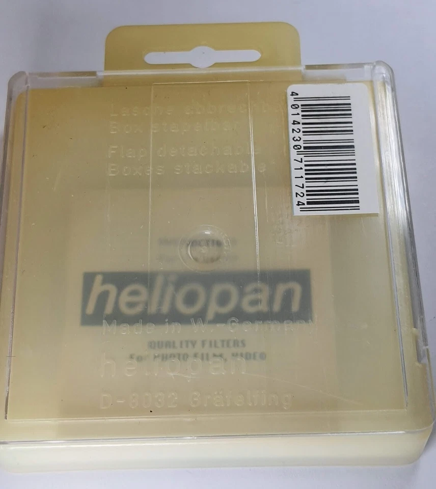 Heliopan 72mm Soft Focus 1 #1 Effect Lens Filter Germany ES72 WZ-DUTO 1 - Image 2 of 4