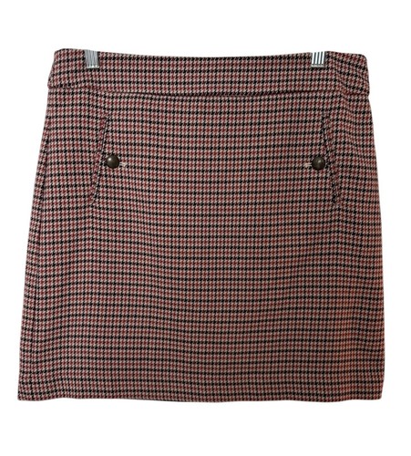 Ann Taylor Factory A-Line Skirt Size 6 Knee Length Lined Orange