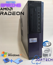 Retro Gaming Windows XP Intel Core i5 SSD AMD Radeon GPU WIFI BT Optiplex 790 DT