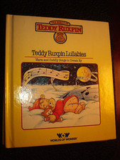 VINTAGE ORIGINAL 1984 TEDDY RUXPIN LULLABYS BOOK AUDIO CASSET GRUNGE MUSIC BOOK