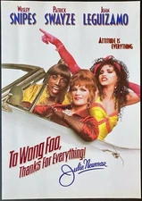 To Wong Foo ORIGINAL Movie Film Press Book Julie Newmar Patrick Swayze 1995