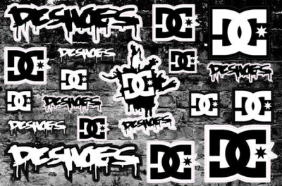 DC Decals Aufkleber Heavy Duty Vinyl Graphics Autocollant Stickers Adesivi 