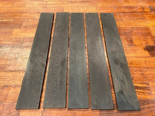 INDIAN EBONY Fretboard 530MM X 72MM X 9MM Pack Of 10 Pieces