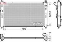 Denso KüHler WasserküHler MotorküHler Passend FüR Mitsubishi ASX GA W 1.6 Mivec