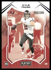 2021 Panini Playoff Goal Line Blue Kyle Trask RC #221