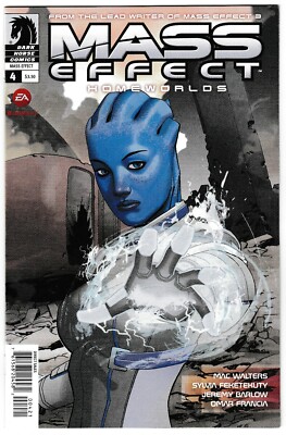 2012 MASS EFFECT HOMEWORLDS #4B VARIANT COVER & #3 & 2 LOT OF 3 DARK HORSE 