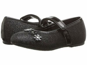 black glitter dress shoes