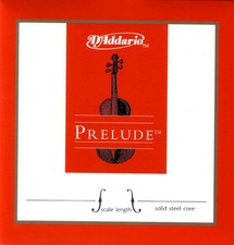 D' Addario Prelude Violin String Set 1/4 E Ball Medium