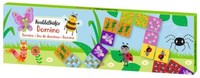 KrabbelkäFer Hochwertiges Kinder-Domino Mit Lustigen Tiermotiven, 28 Karten