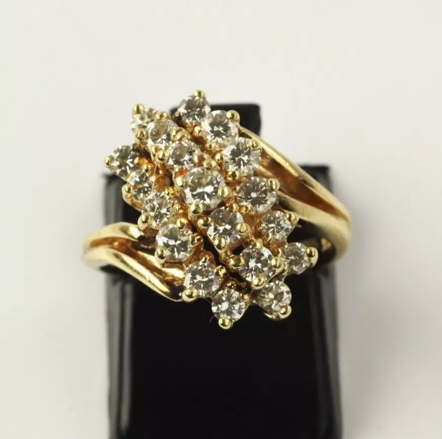 S&s 14k diamond ring sale