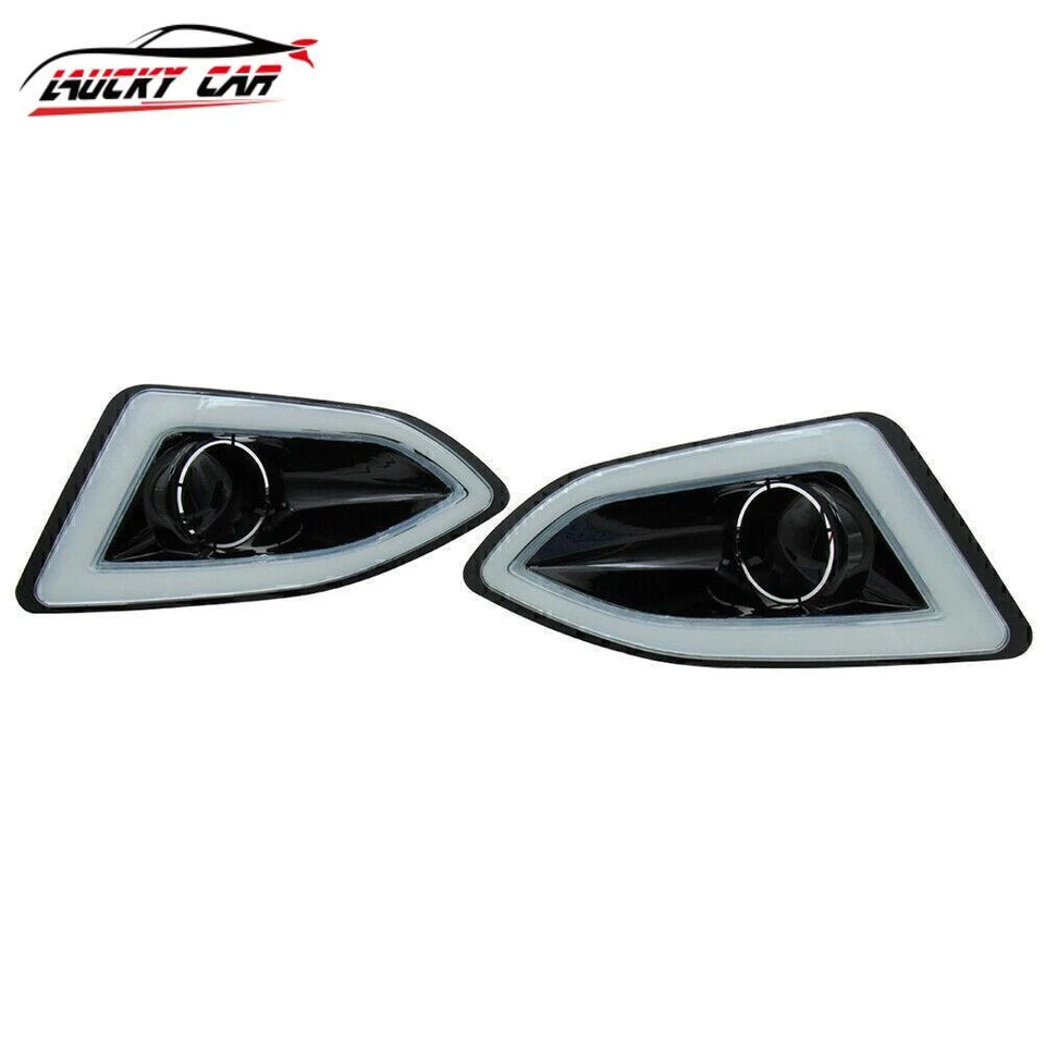 Luz de circulación diurna DRL luces LED de conducción doble color para Ford Edge 2015-2016 Foto 4 de 4