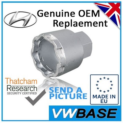 Hyundai Matrix Locking Wheel Nut Key lock Genuine Replacement Matching LWNK H