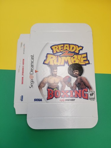 Ready To Rumble 2 Sega Dreamcast Promo Store Display Box ONLY