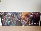 Spider-Man Mary Jane Black Cat Variant Virgin Marvel Comic 5 Book Lot #1