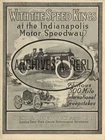 Speed Kings Sears & Roebuck tires 1914 Indianapolis 500 modern print