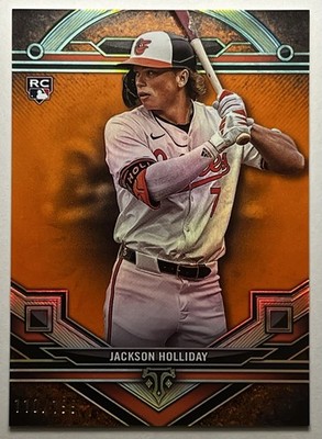 2024 Topps Triple Threads Jackson Holliday Amber #/199 RC  