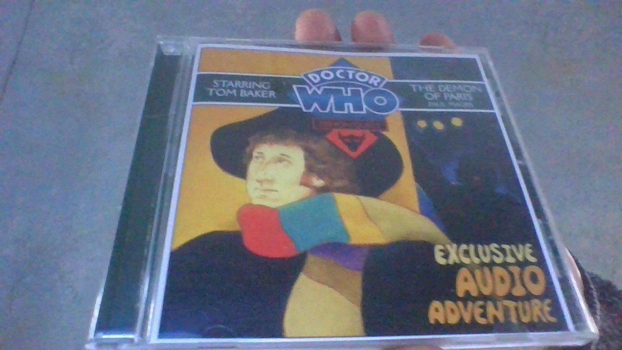 Doctor Who – Demon Quest - The Demon Of Paris - TOM BAKER - exclusive audio CD
