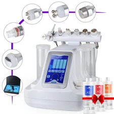 6IN1 Hydrogen Water Facial Skin Peeling Hydro Deep Cleansing Spa Beauty Machine