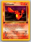 Charmander 50/82 Common Team Rocket Pokemon 1st Edition Moderately Played