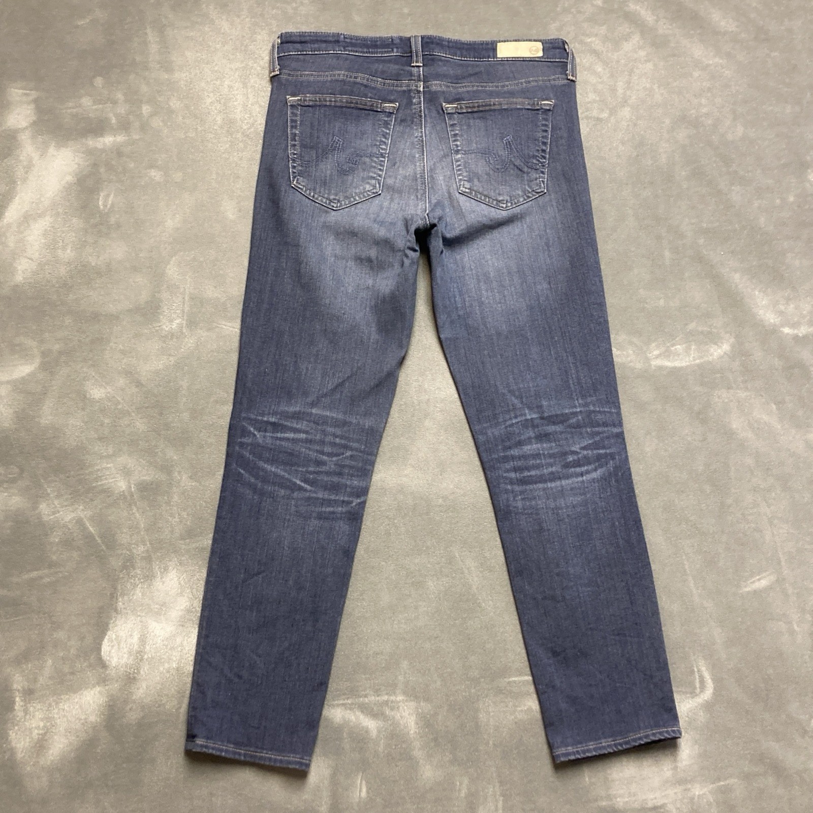 AG Adriano Goldschmied Jeans Womens 27 Prima Crop Mid Rise Cigarette Skinny thumbnail 2