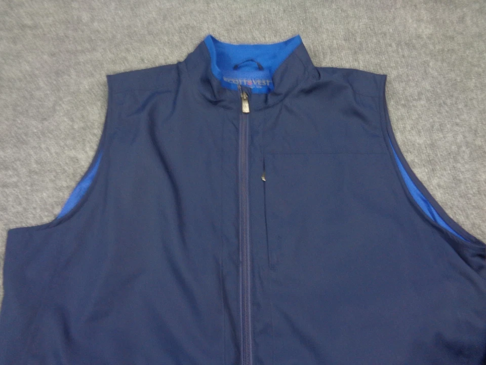 SCOTTeVEST Best Travel Vest Womens M1 Blue RFID Blocking Travel 24 Pockets - Image 4 of 4