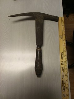 The Belden Machine Co. Roofing Slate Hammer c.1900 New Haven Conn.