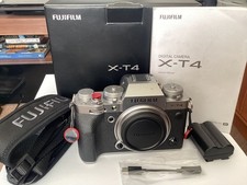 Fujifilm X-T4 26.1 MP Mirrorless Camera - Silver (Body Only)