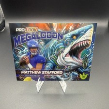 Wild Card Alumination Pro-Look Dino-Might Megalodon Matthew Stafford True 1/1