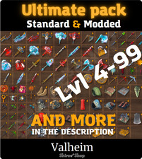 Valheim 1.0 [PC/XBOX/PS] ⭐Ultimate pack | Standard & Modded [50-99 lvl]
