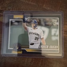 2026 Topps Series 1 - Andrew Vaughn #303 Black /75