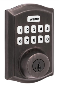 Weiser HomeConnect 620 Traditional Deadboltwith Z-Wave Technology