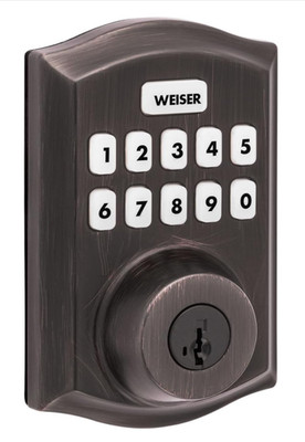 Weiser HomeConnect 620 Traditional Deadboltwith Z-Wave Technology