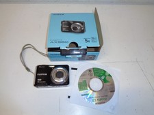 FUJIFILM FinePix AX560 Digital Camera 16 MP 5x Zoom HDMovie Black W Original Box