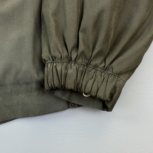 Vintage St Johns Bay Jacket Mens Large Dark Olive Full Zip Golf Windbreaker - Picture 11 of 15