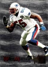 1995 Fleer Metal #26 Willie McGinest Silver Flashers