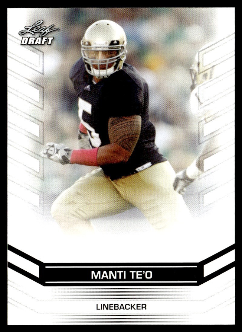Manti Te'o Leaf Draft #44 Base