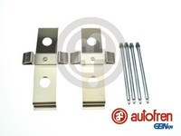 ZubehöRsatz Scheibenbremsbelag Autofren Seinsa D43014A FüR CitroËN Astra V70 P10