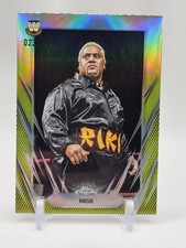 2026 Topps Chrome WWE Rikishi /275 #92 Yellow Refractor