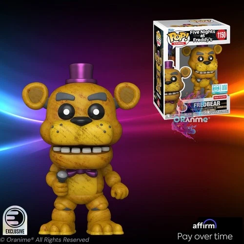 Funko Pop Five Nights at Freddy's Fredbear 1150 EE Exclusive LE 9500 PRE-ORDER