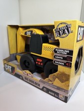 CAT Big Builder Excavator Toy With Lights Sounds Rumbling Action – Ages 3+