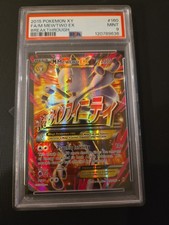 M Mewtwo EX (160 Full Art) 160/162 Breakthrough Holo PSA 9! 💎  on eBay