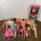 Vintage Lot of 14 Dressed Nude 1990s Superstar Era Barbie Skipper Dolls Etc