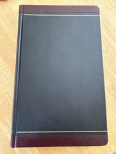 Vintage National No 57-116 Ledger Leather Bound Blank Journal Account New in Box