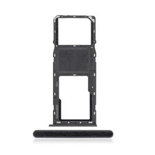 Single Sim Card Tray Holder Replacement for Samsung A21 A215 2020 COSMIC GRAY