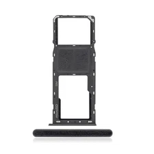 Single Sim Card Tray Holder Replacement for Samsung A21 A215 2020 COSMIC GRAY