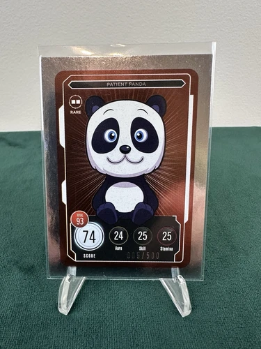 Veefriends Series 2 Compete and Collect Rare Patient Panda 5/500