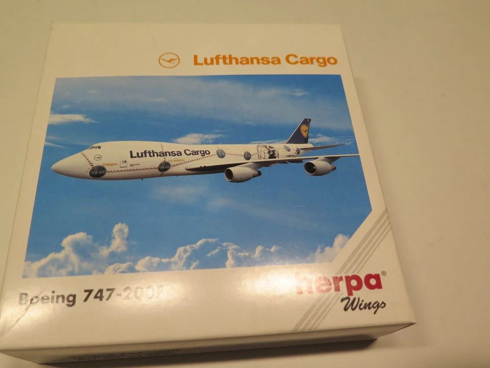 Herpa Wings 1:500 Boeing 747-200 F Lufthansa Cargo